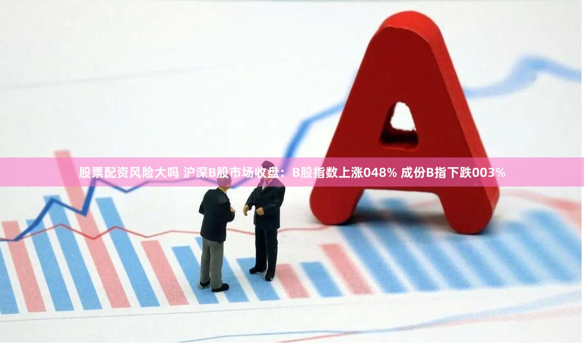 股票配资风险大吗 沪深B股市场收盘：B股指数上涨048% 成份B指下跌003%