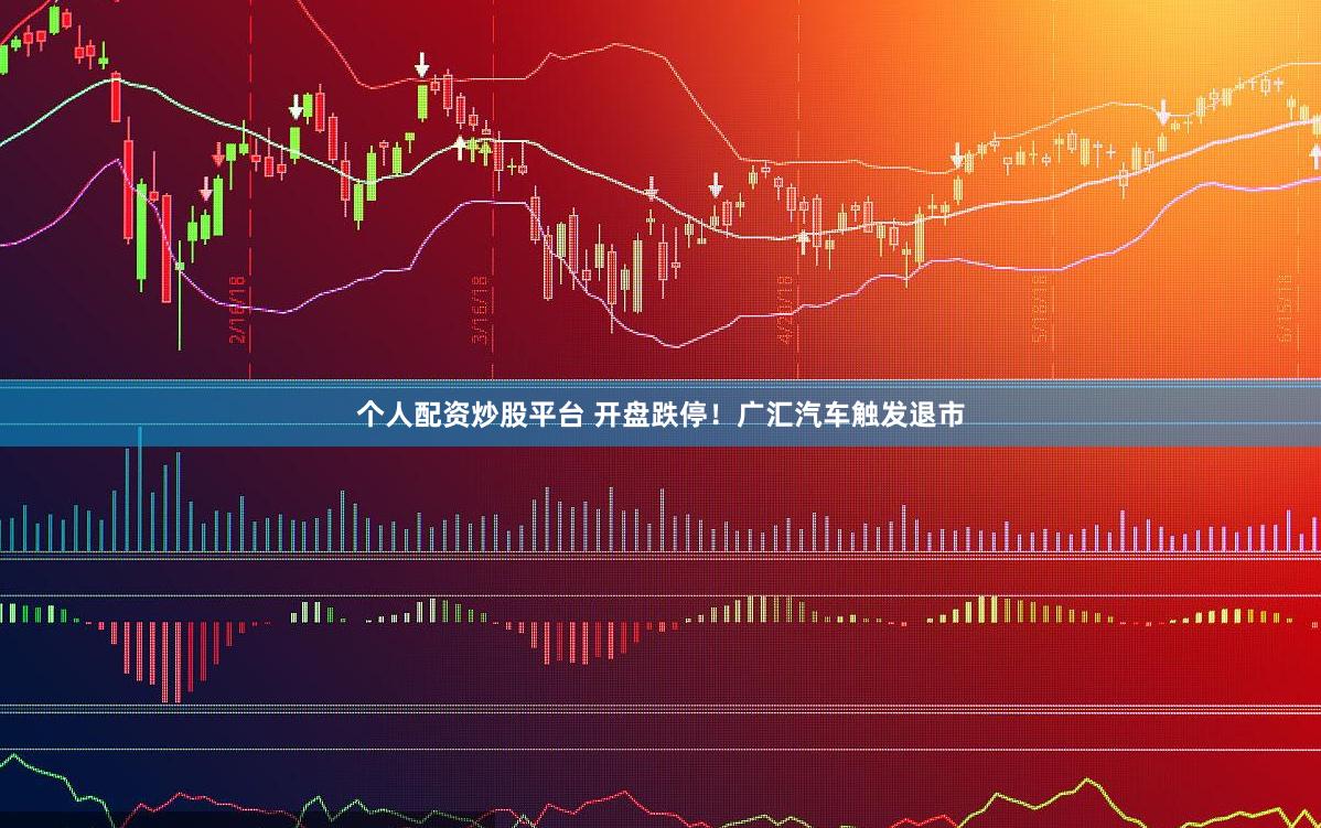 个人配资炒股平台 开盘跌停！广汇汽车触发退市